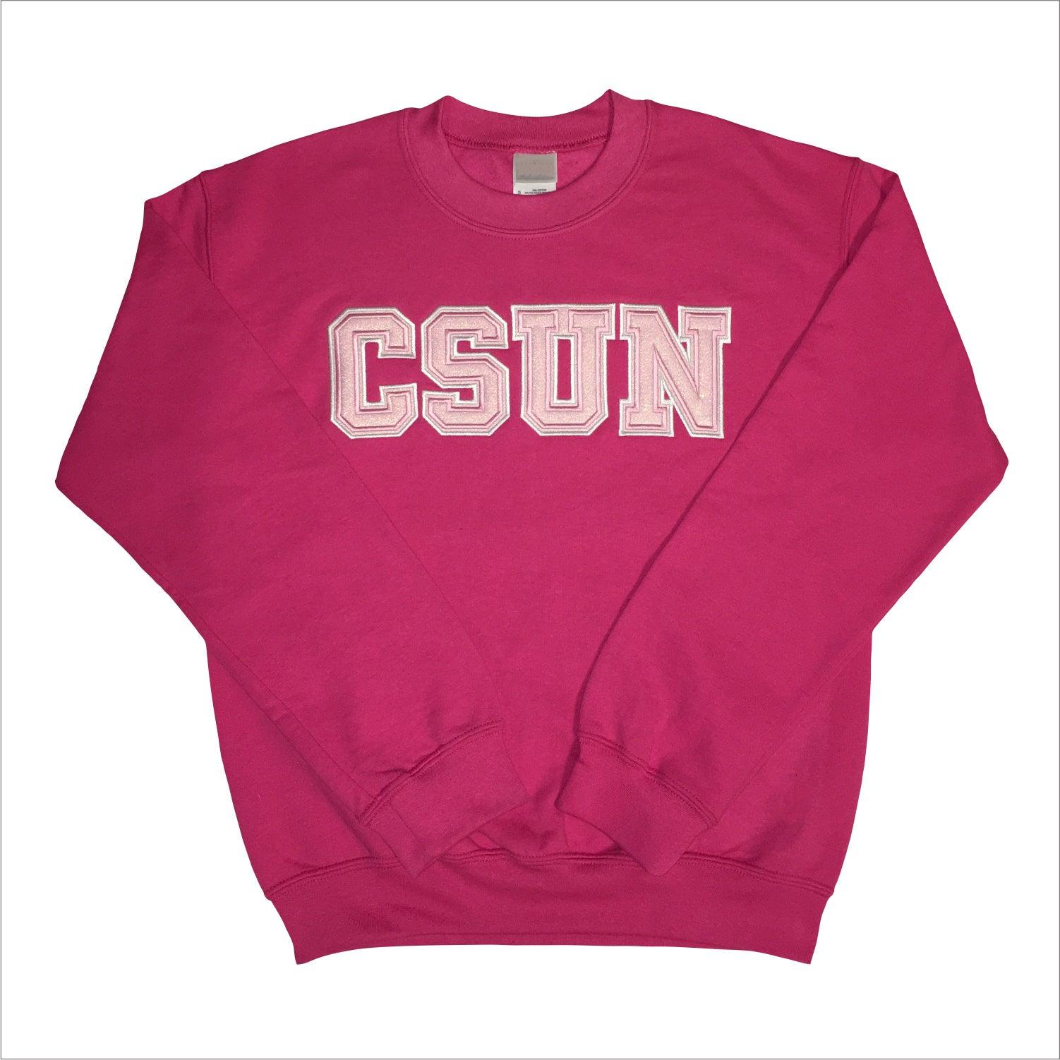 Crewneck CSUN Satin Embroidery - Rochies Originals