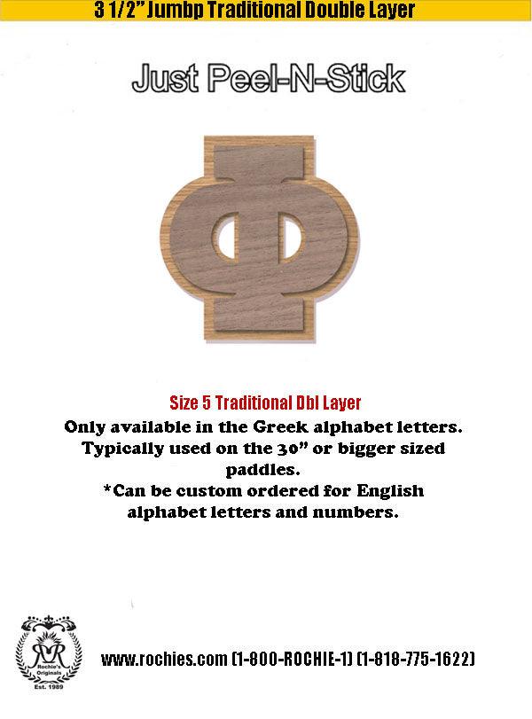 03" Jumbo Traditional Double Layer-Size 5 - Rochies Originals