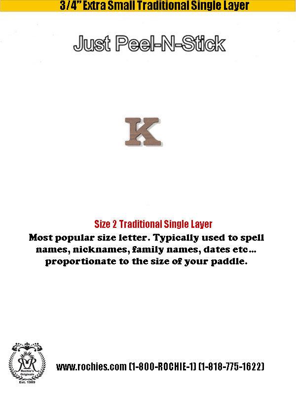 0.75" Extra Small Traditional Single Layer-Size 2 - Rochies Originals