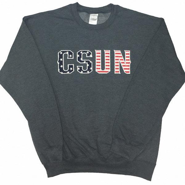 Crewneck CSUN Satin Logo Embroidery - Rochies Originals