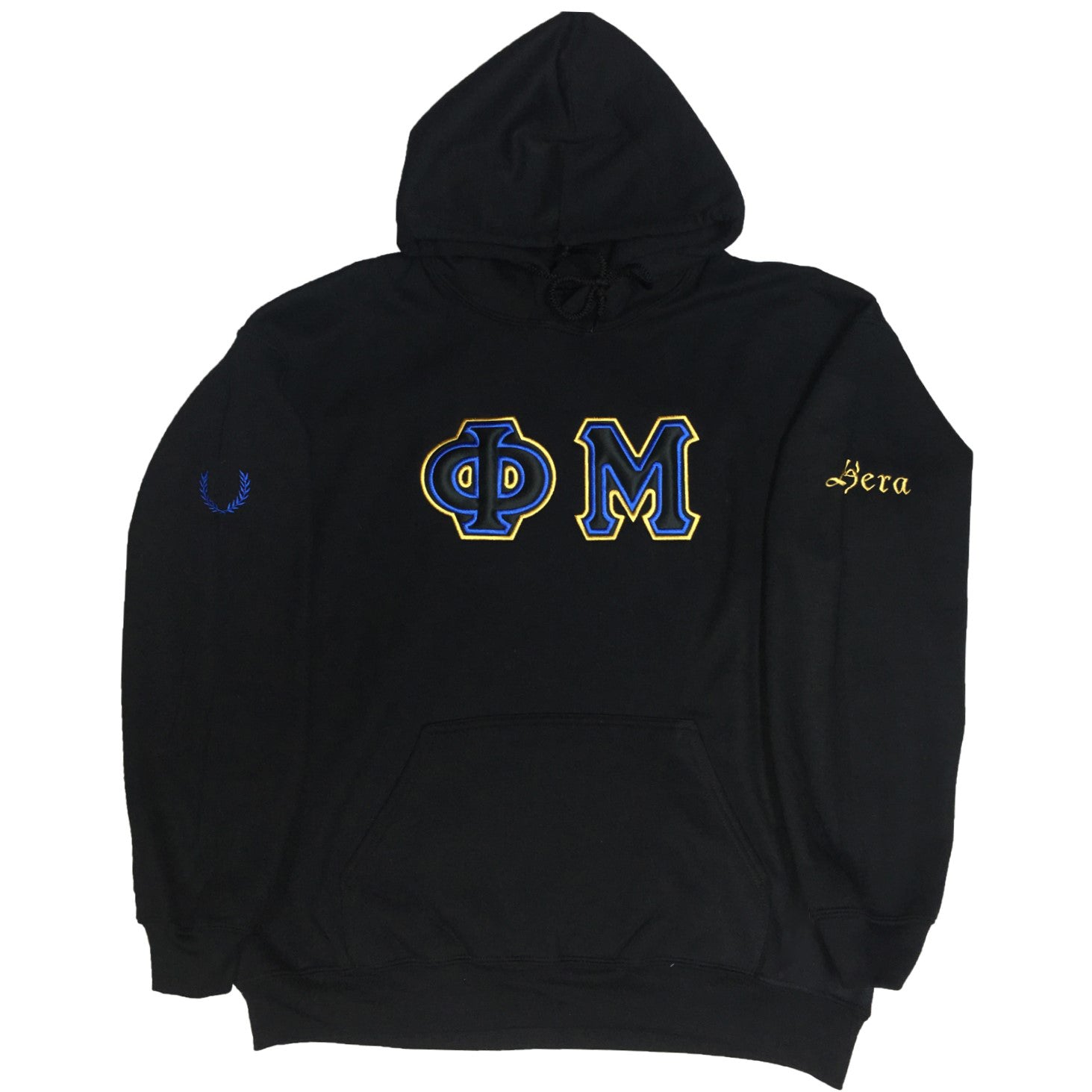 Hoodie with Puff Letters- Non Licensed Groups