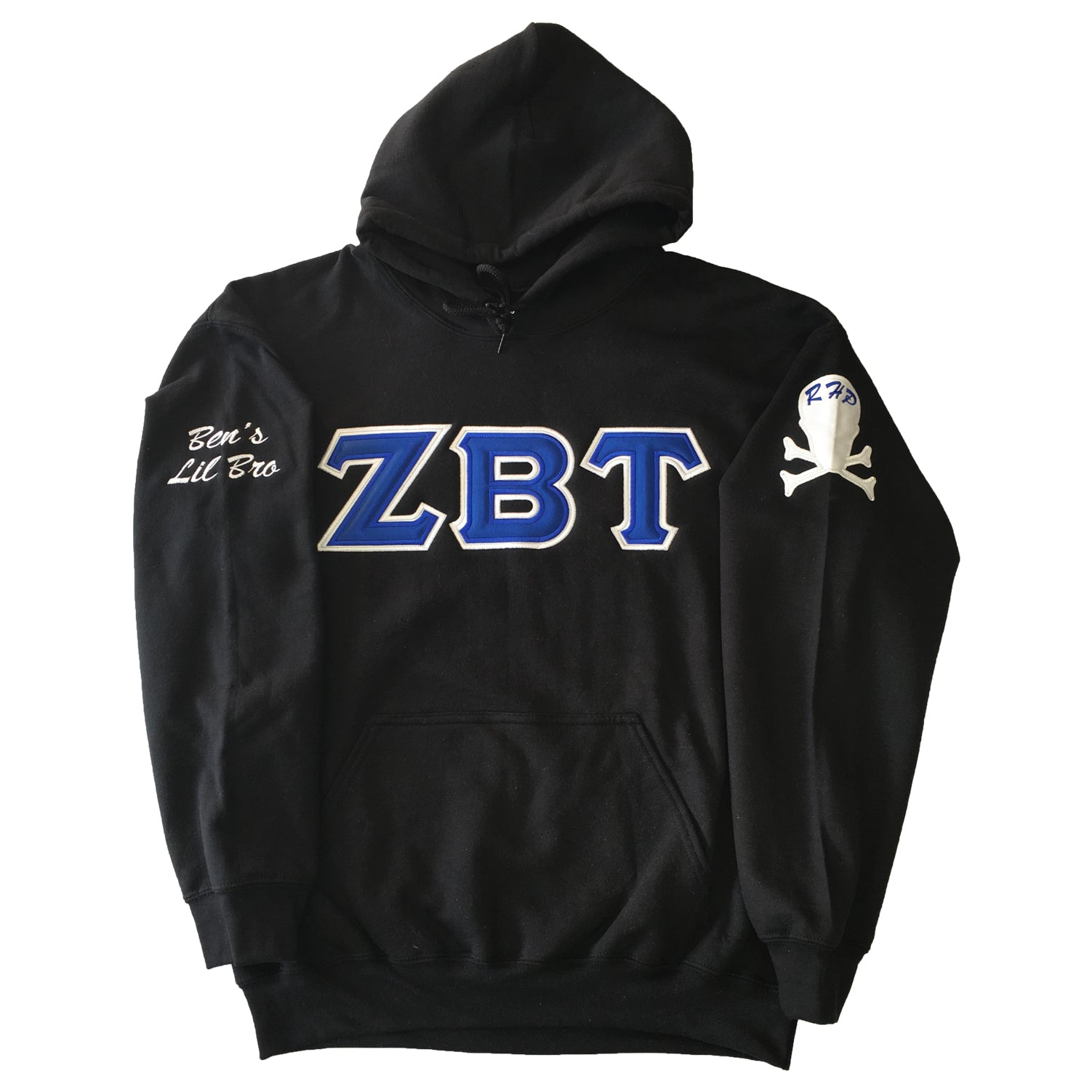 Hoodie with Puff Letters- Non Licensed Groups