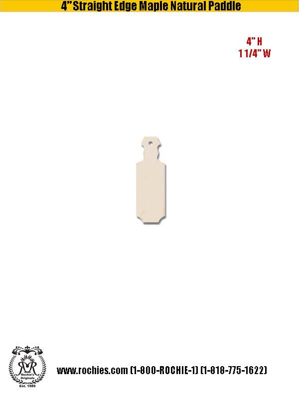 04" Straight Edge Paddle - Rochies Originals