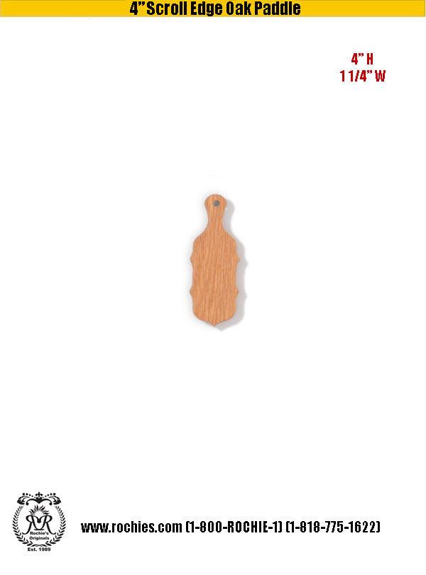 04" Scroll Edge Paddle - Rochies Originals