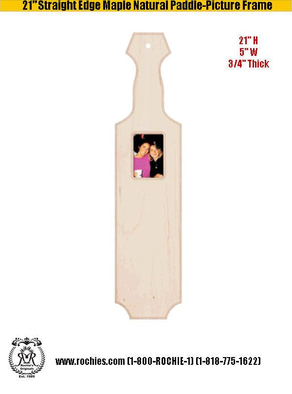 21" Straight Edge Paddle - Rochies Originals
