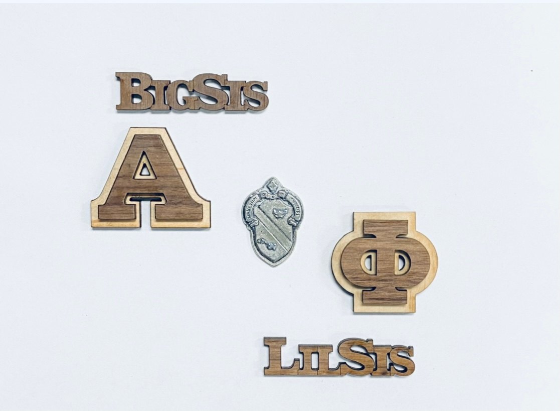 Sorority Wood and Metal Kit