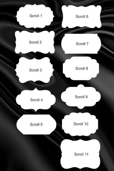 All 11 shapes