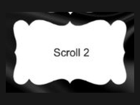 Medium Wood Plaque Shape, Scroll 2