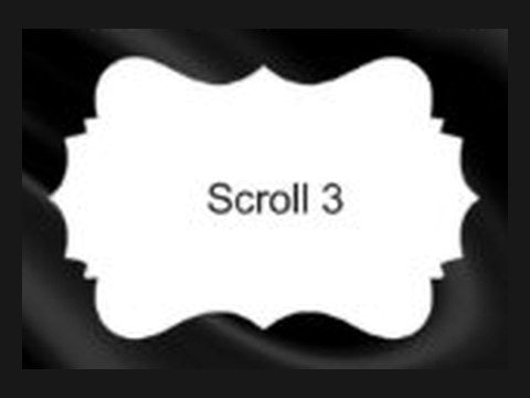 Medium Wood Plaque Shape, Scroll 3