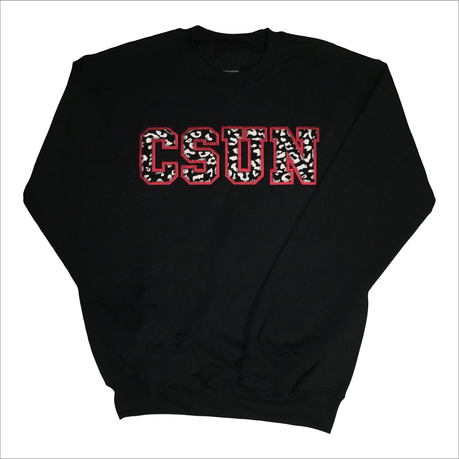 Crewneck CSUN Zig-zag Embroidery - Rochies Originals