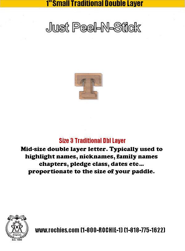 01" Small Traditional Double Layer-Size 3 - Rochies Originals