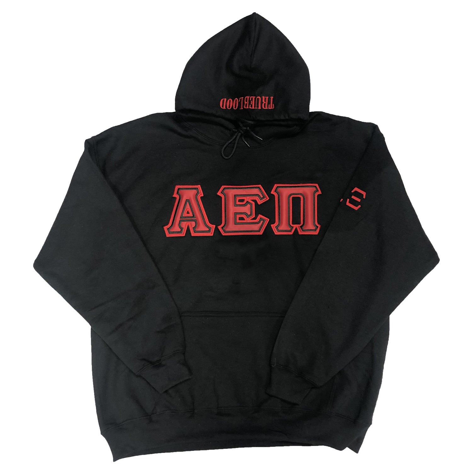 Hoodie with Puff Letters- Non Licensed Groups