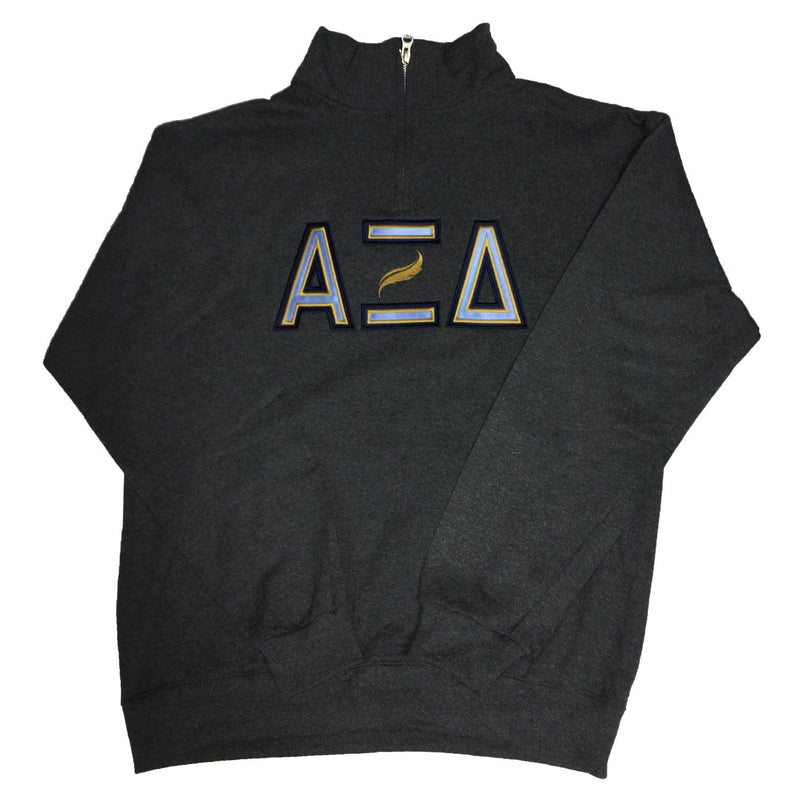 Designer Quarter-Zip Alpha Xi Delta - Rochies Originals