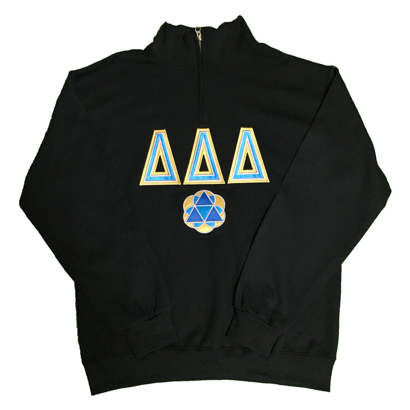 Designer Quarter-Zip Tri Delta