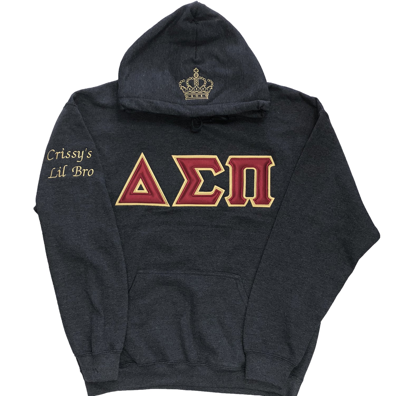 Hoodie with Puff Letters- Non Licensed Groups