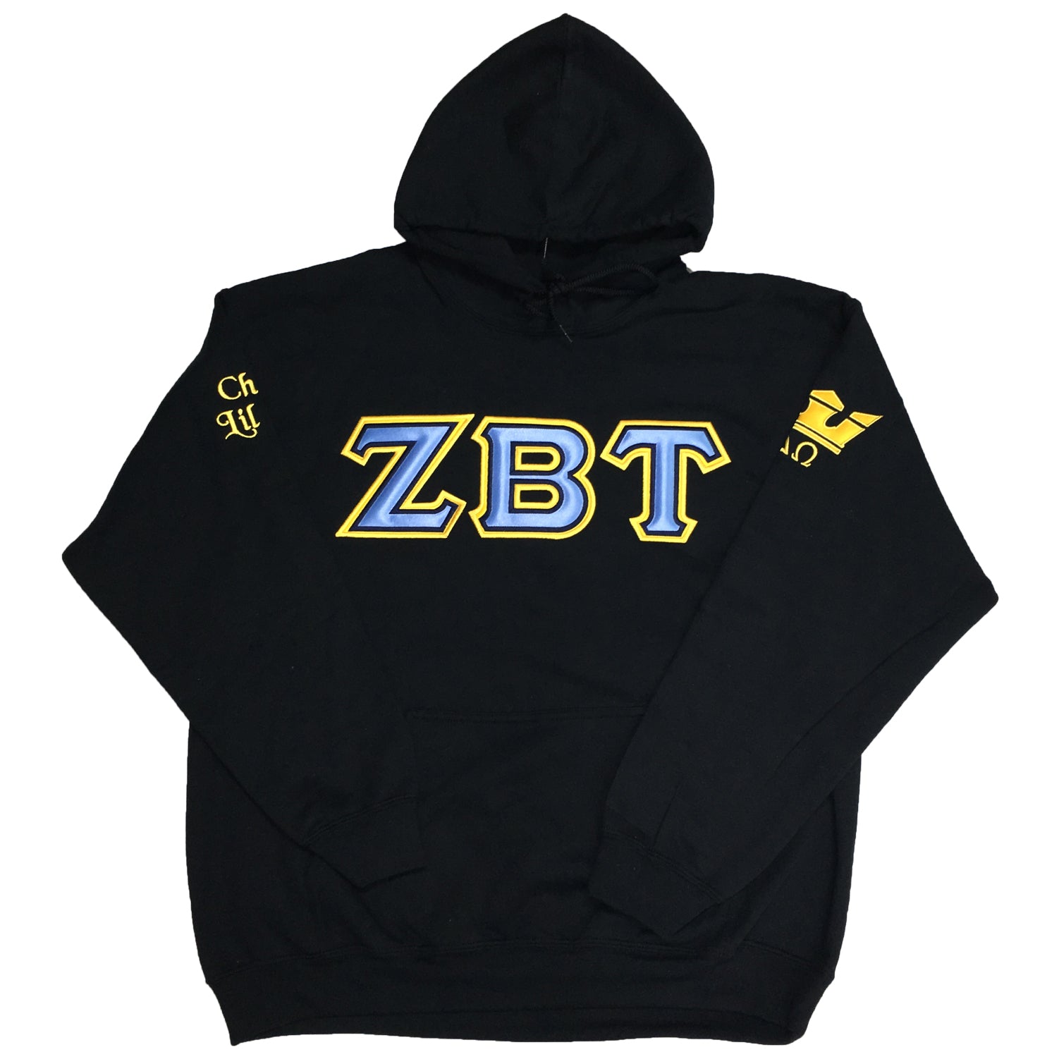 Hoodie with Puff Letters- Non Licensed Groups