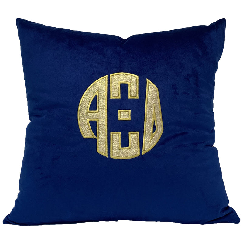 Greek Monogram Pillow Case
