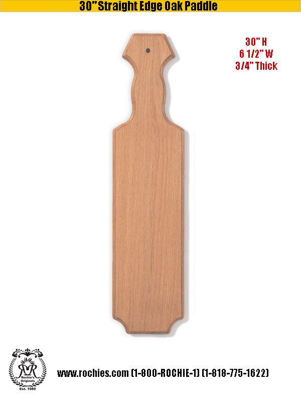 30" Straight Edge Paddle - Rochies Originals