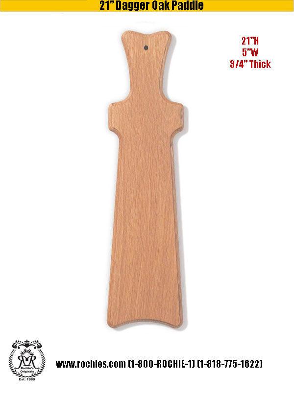21" Dagger Style Paddle - Rochies Originals