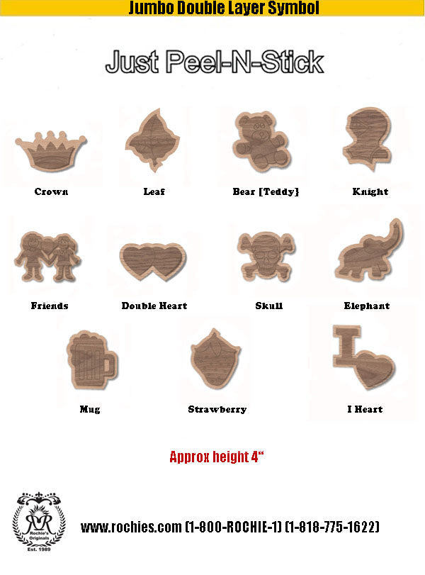 Jumbo Double Layer Symbols